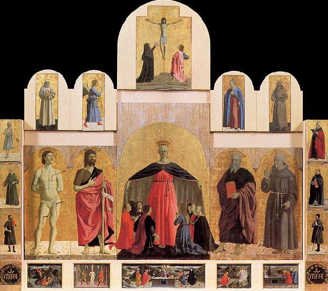 Piero della Francesca Polyptych of the Misericordia